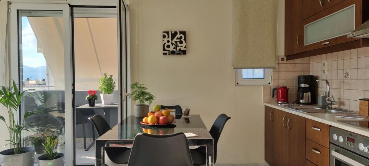 Bright & Modern Apt With View Heraklion  Ngoại thất bức ảnh